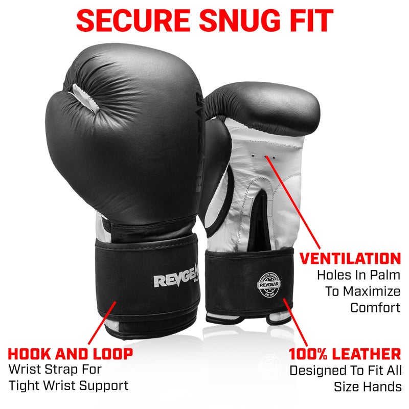 Revgear Pro Leather Training Glove - Image 2